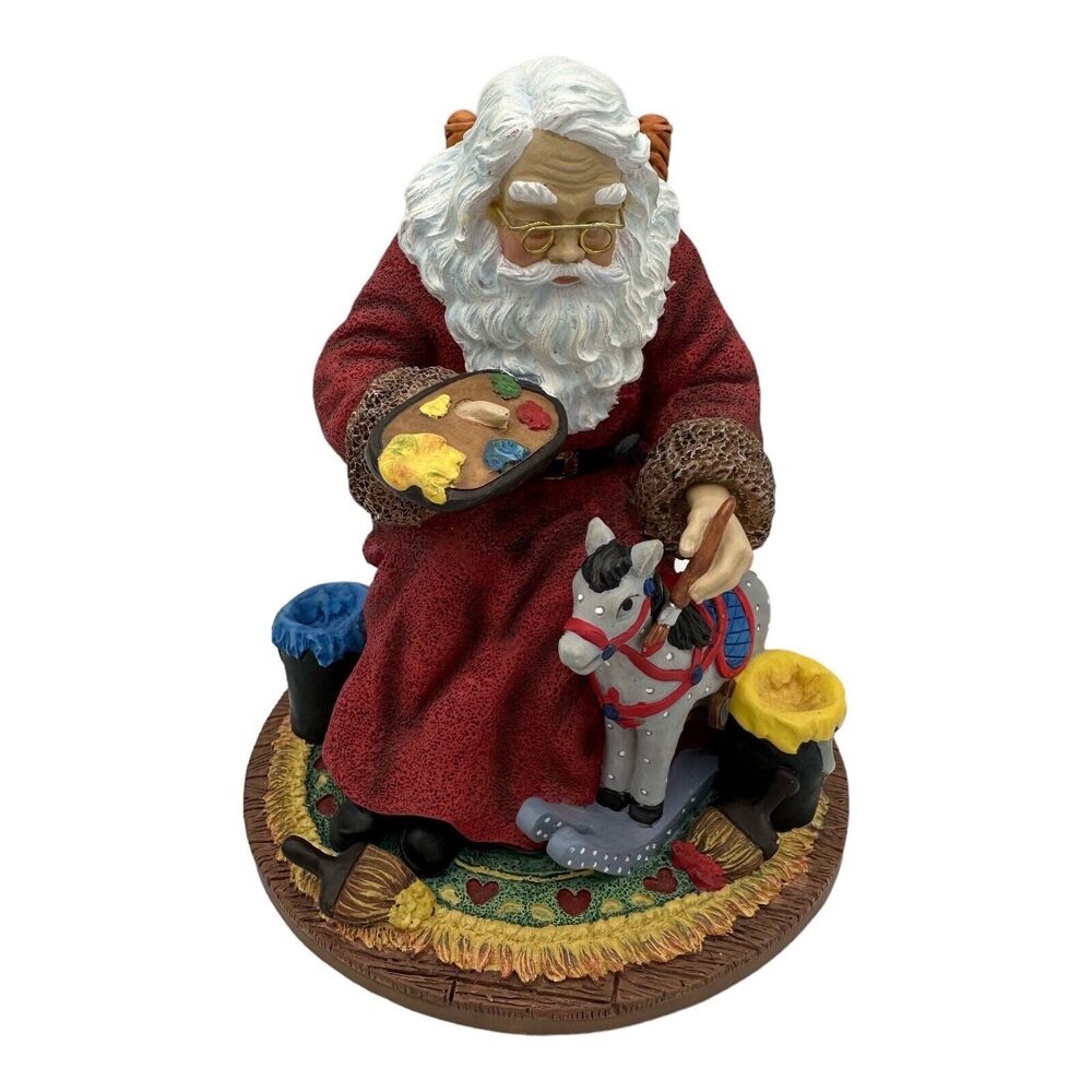 Pipka Memories of Christmas Santa's Spotted Grey LTD Edition - 5” Open Box 11316